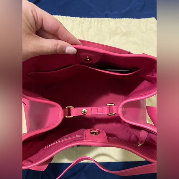 NWT Authentic Burberry Haymarket Small Canter Panel Tote w/Bows - Picture 10 of 16